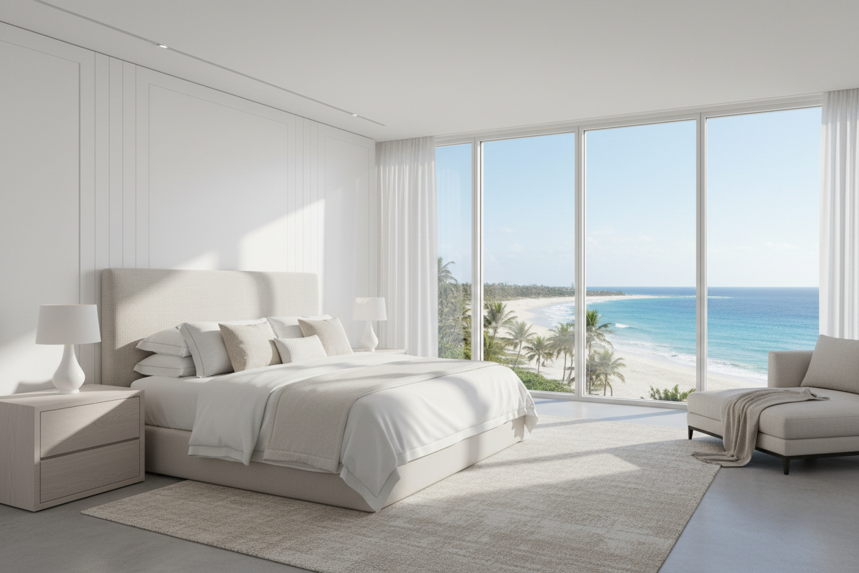 Crisp Coastal Bedroom